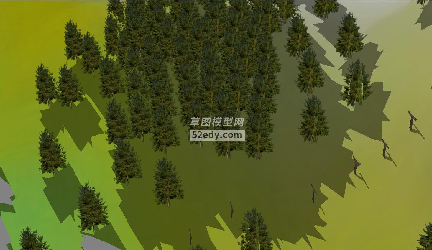 绿水青山SU模型山脚下的村落QQ浏览器截图20190124231554(4)