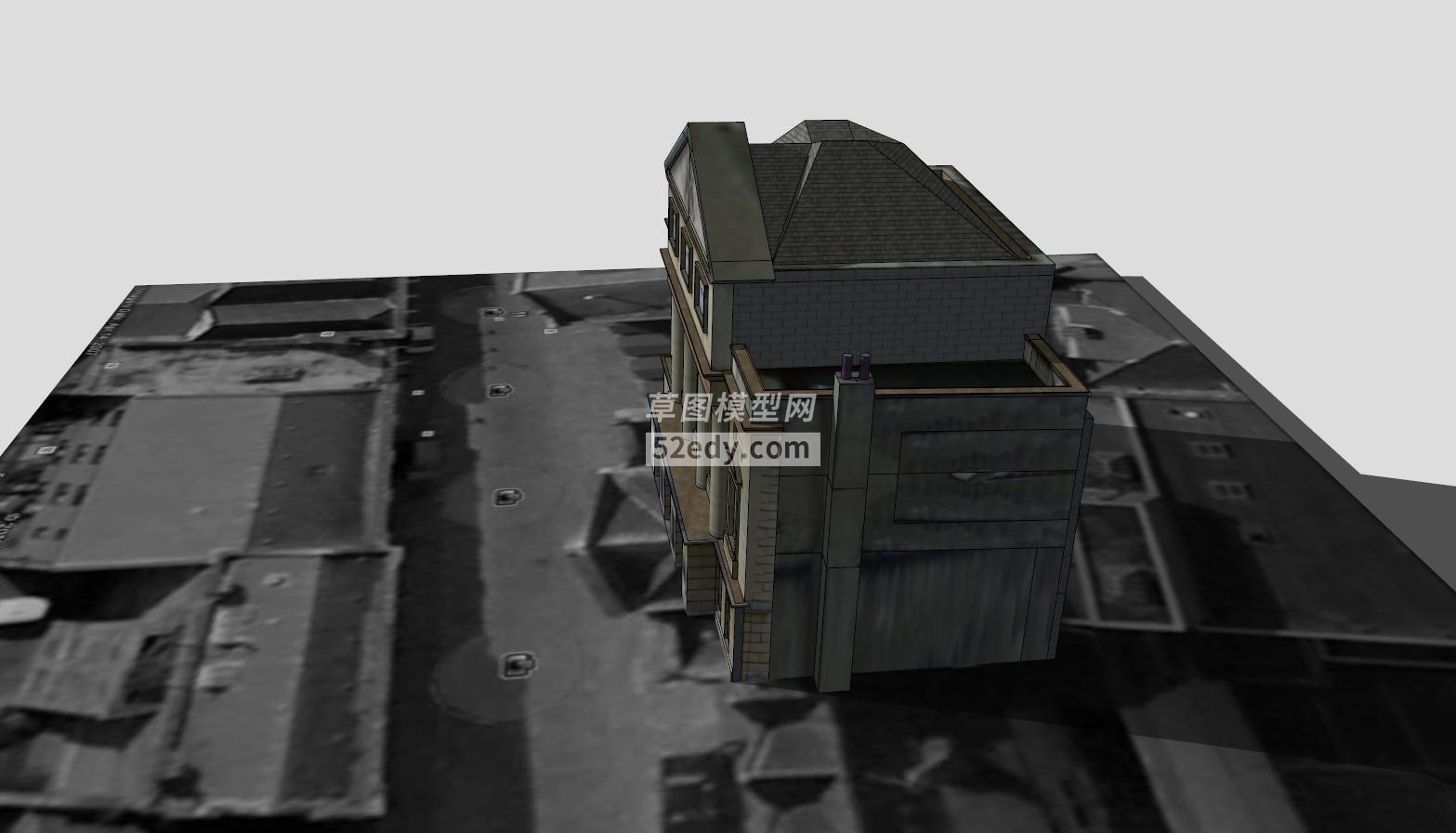 布里斯托尔老维克剧院建筑SU模型QQ浏览器截图20190128140138(1)