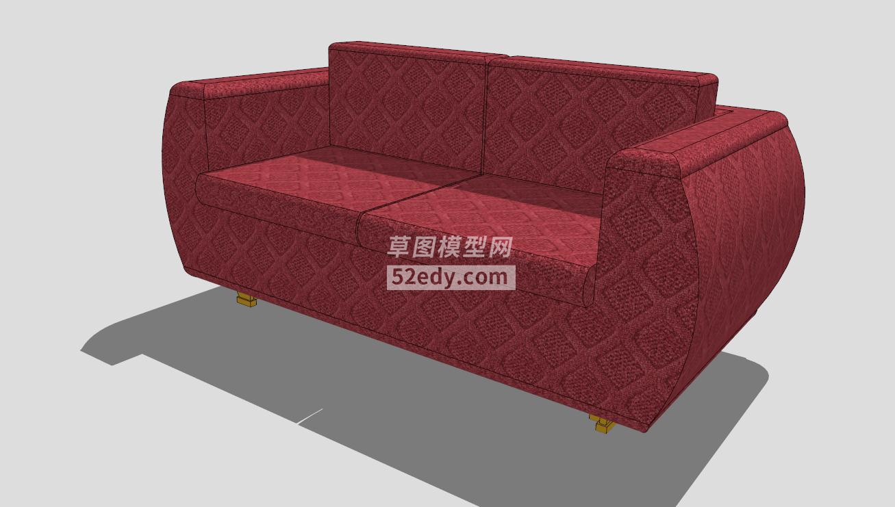 红色小沙发模型素材QQ浏览器截图20190217144741(3)