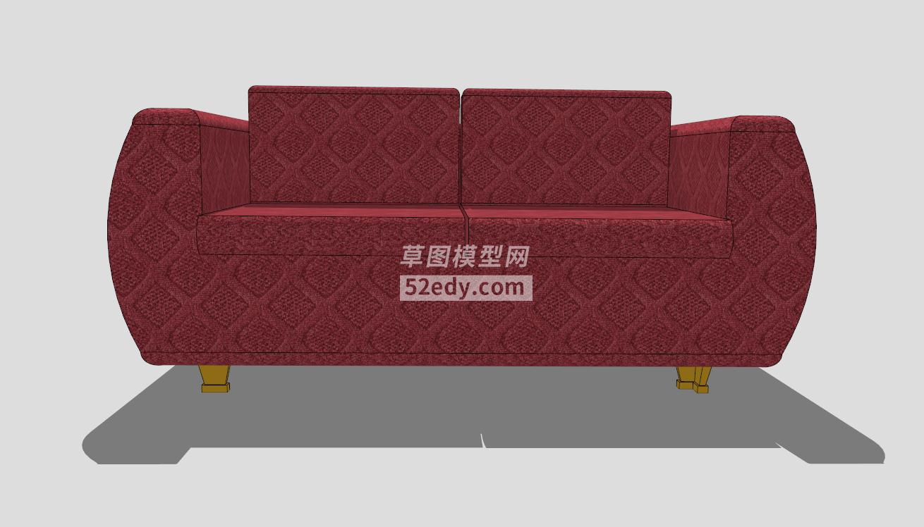 红色小沙发模型素材QQ浏览器截图20190217144817(1)
