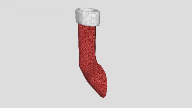 圣诞袜子的SKP模型素材QQ浏览器截图20190312165007(2)