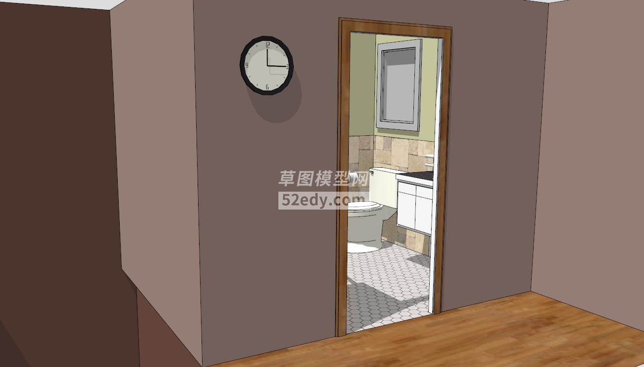 浴室简单设计SKP模型QQ浏览器截图20190313144233(3)