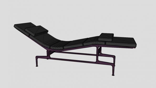 智能办公沙发SKP模型设计