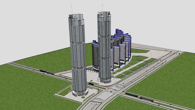 瓜达拉哈拉门首府建筑SU模型QQ浏览器截图20190325175553(2)