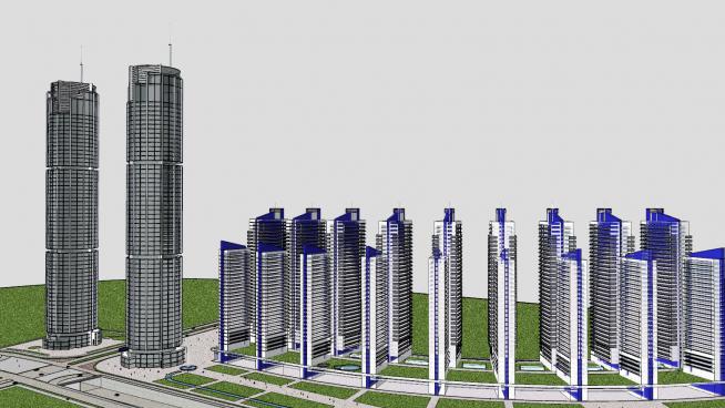 瓜达拉哈拉门首府建筑SU模型QQ浏览器截图20190325175548(3)
