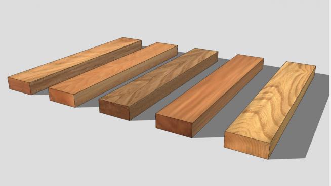 5��ľ����Ʒģ��