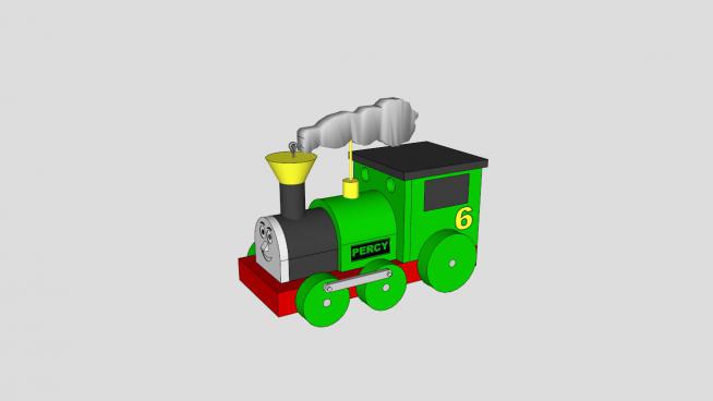 玩具火车SU模型