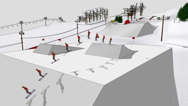 ������ѩɽ��ѩ��SUģ��