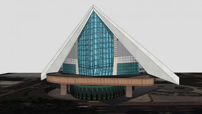 珠江星海音乐厅建筑su模型QQ浏览器截图20190411093753(3)