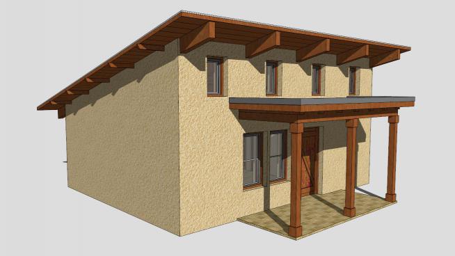 我理想的家居房子�O�SKP模型下�d模型