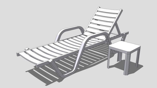 靠背椅长椅子小凳子之SKP模型设计模型