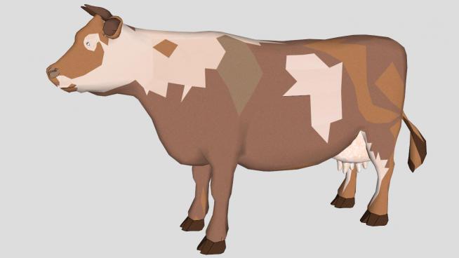 母牛奶牛动物模型
