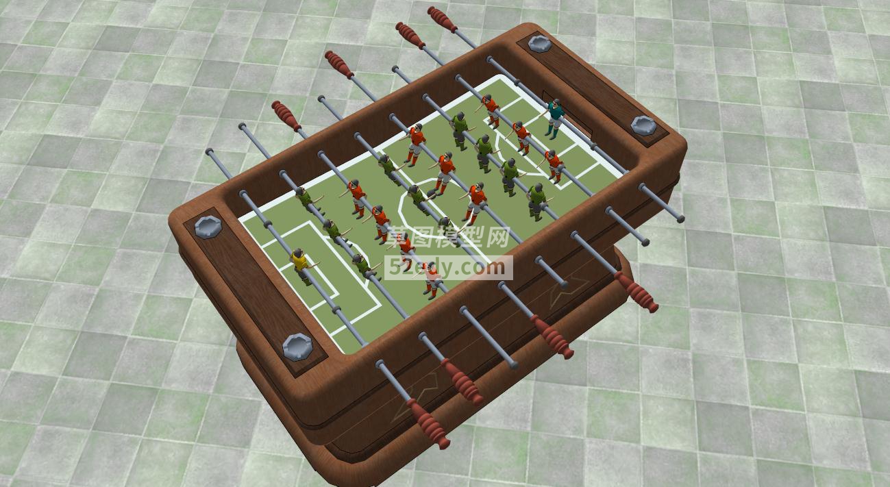 手动足球游戏机的SKP模型素材QQ浏览器截图20190429173729(2)