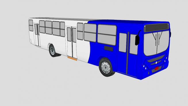巴士公共汽车的SU模型设计