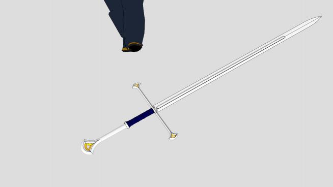 武术剑的SKP模型素材