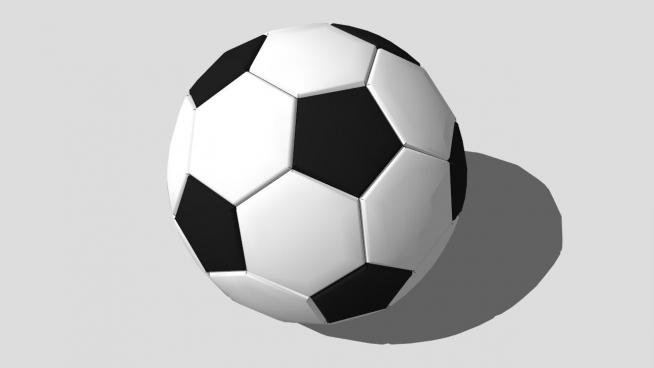足球世界杯足球的SKP模型设计