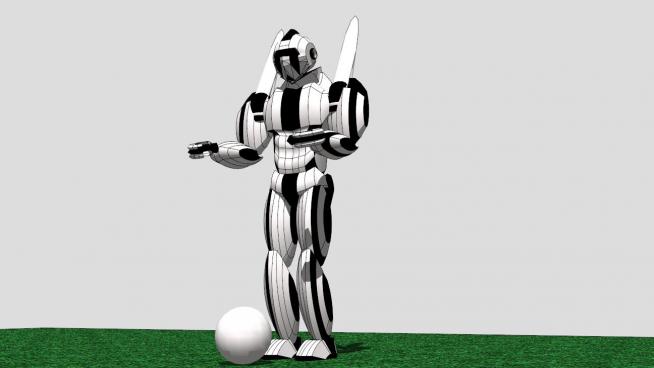 足球机器人的SKP模型设计