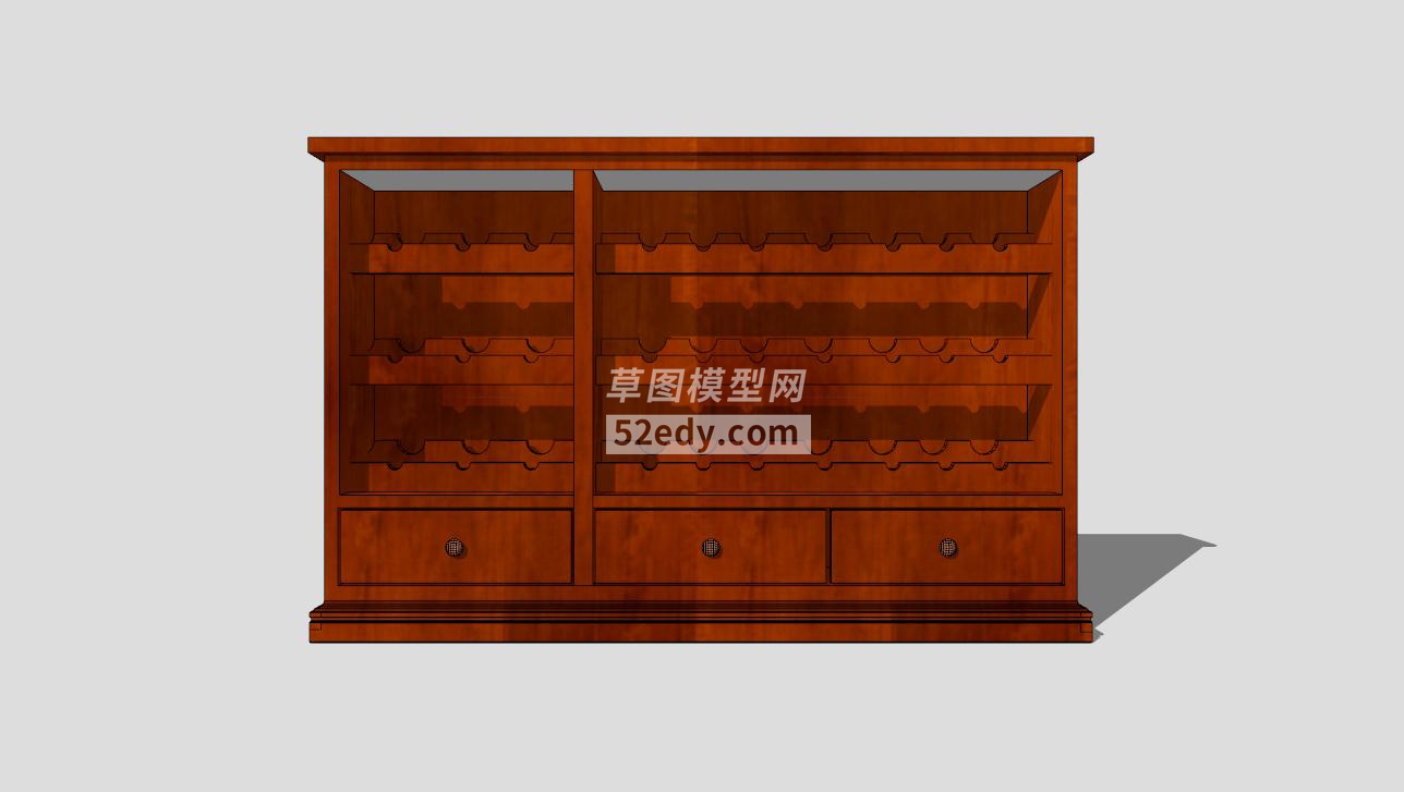 红木酒柜SU模型QQ浏览器截图20190519092701(3)