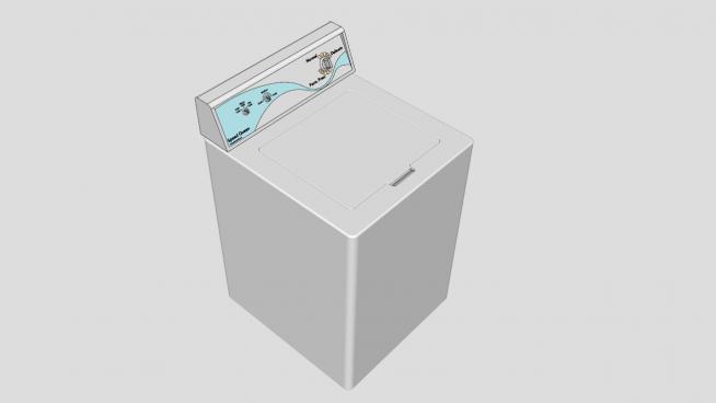 单桶洗衣机SU模型