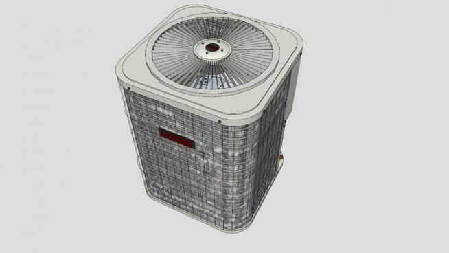 中央空调冷凝器SU模型