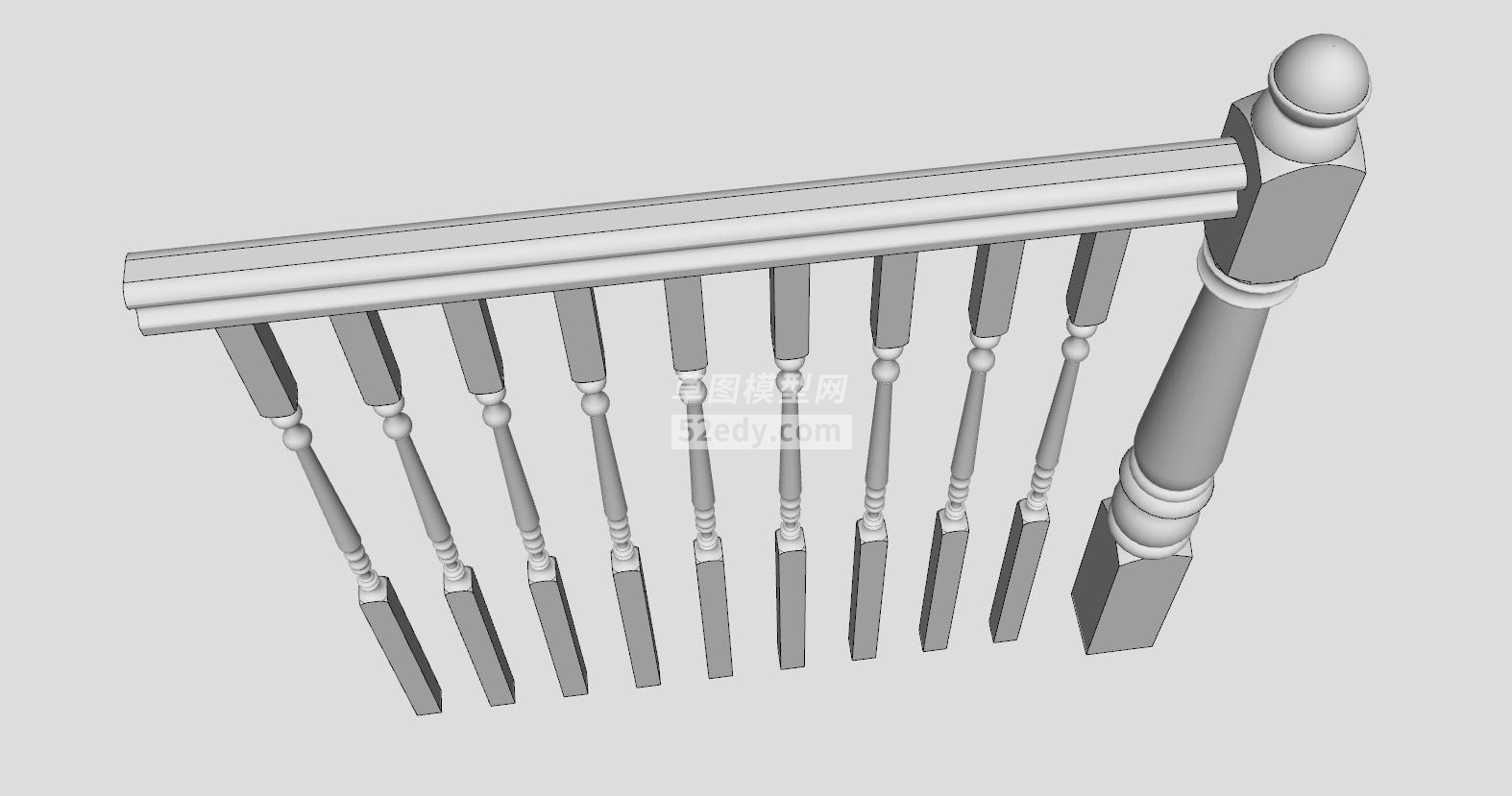 住宅二楼护栏SU模型QQ浏览器截图20190701153705(4)