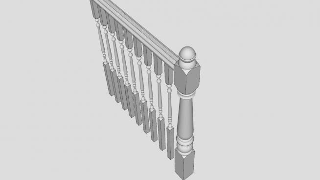 住宅二楼护栏SU模型QQ浏览器截图20190701153717(1)