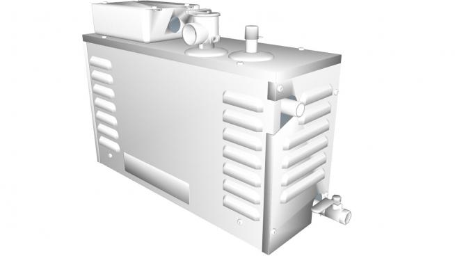 私人蒸汽浴室蒸汽�l生器SU模型