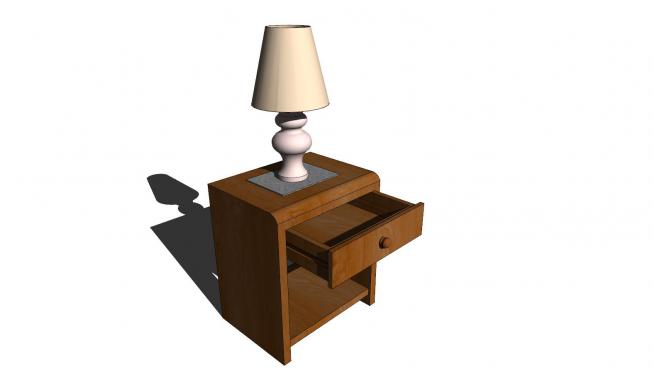 木�|床�^柜和桌��SU模型