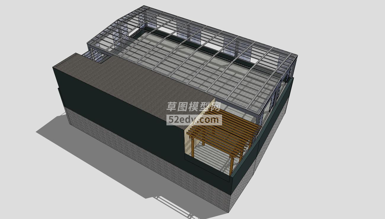 歐式現(xiàn)代化鋼筋大棚SU模型QQ瀏覽器截圖20190927162718(2)