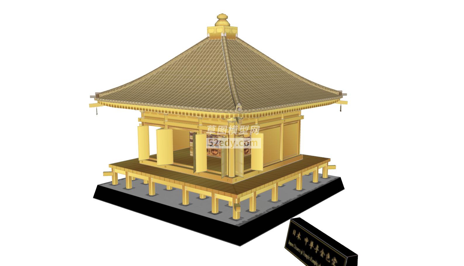 高架寺�R建筑SU模型360截�D20191122105413219(2)