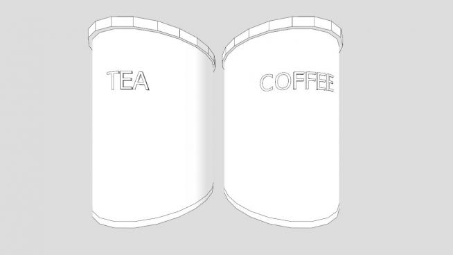 茶罐SU模型