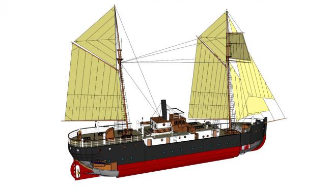 中��古代�船su模型