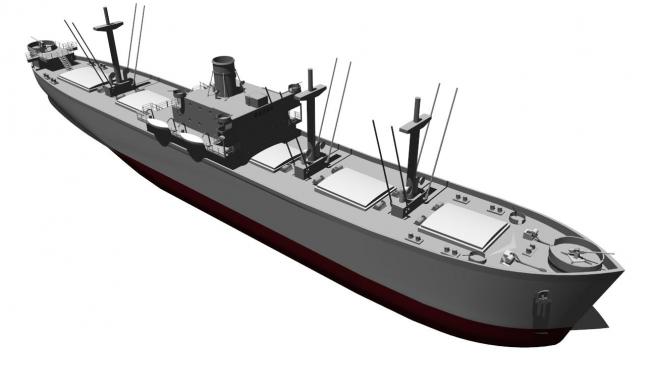 船舶sketchup模型