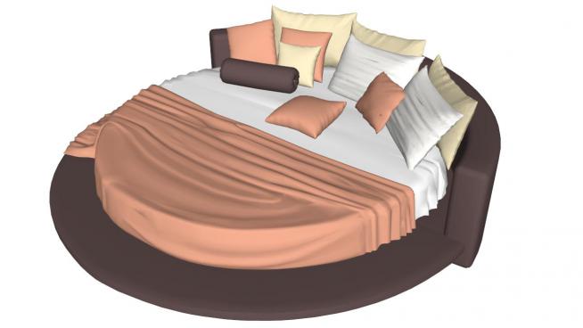 �A床sketchup模型