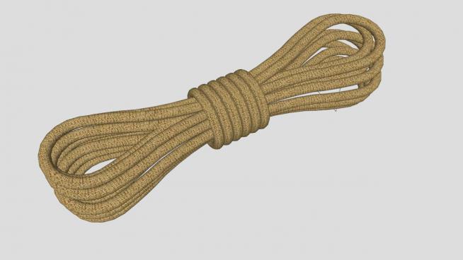绳子sketchup模型