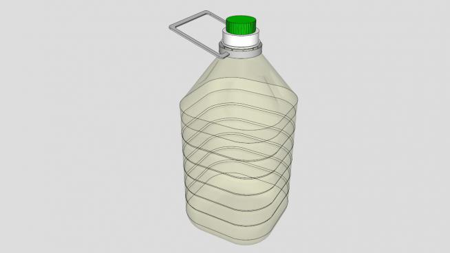 油瓶sketchup模型