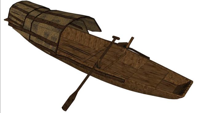 船skp模型