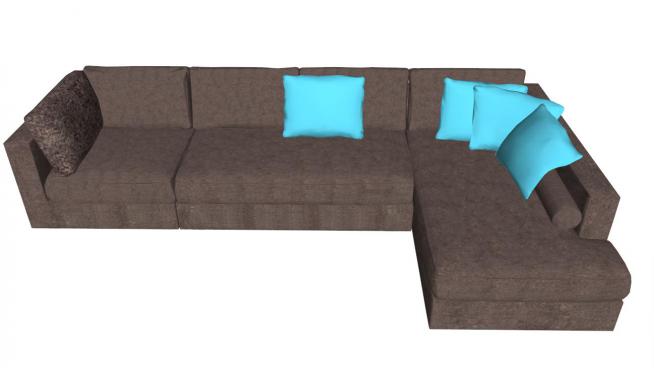 沙发skp模型