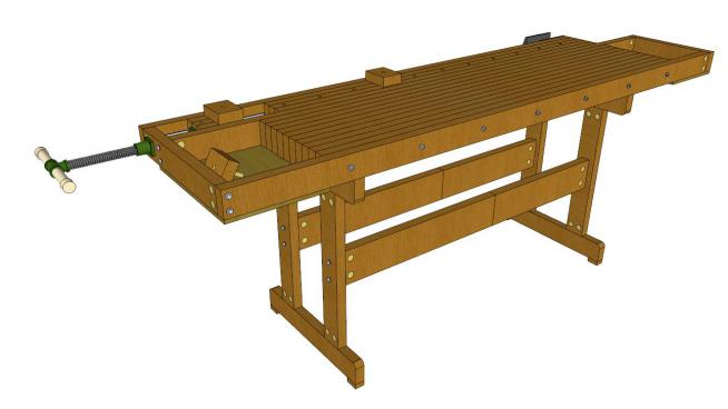 木工工具skp模型