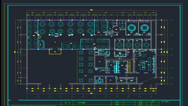 经典中式风格餐厅室内设计CAD餐饮CAD施工图纸360截图20200823120420501(2)