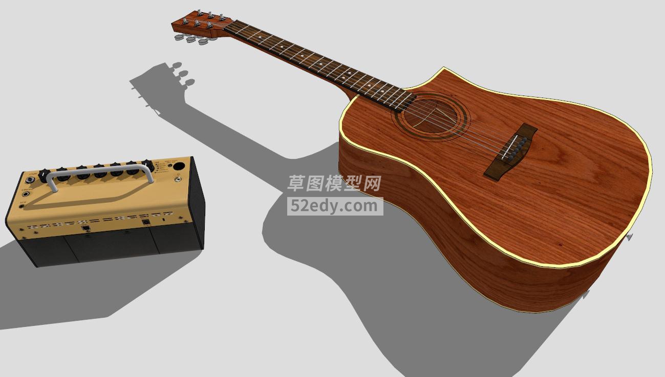 吉他skp模型360截�D20200903162659697(2)