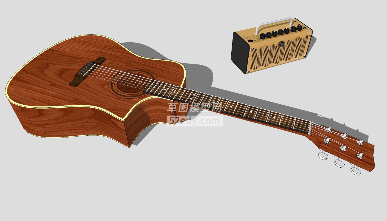 吉他skp模型360截�D20200903162646880(1)